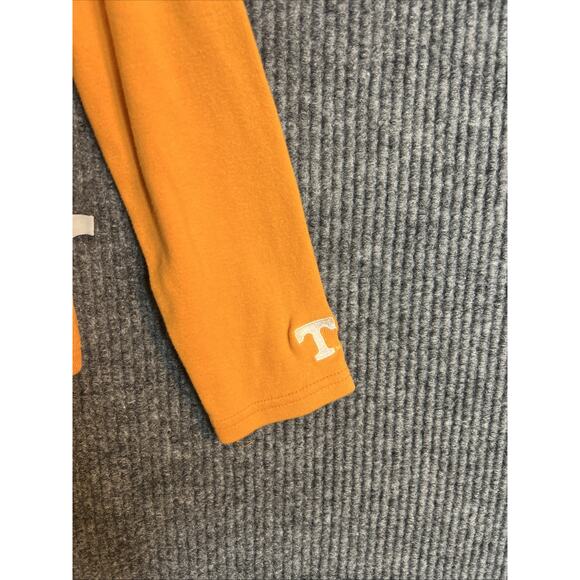 Vintage For The Glory Womens Knit Top XL Orange University Of Tennessee V Neck - Picture 3 of 7